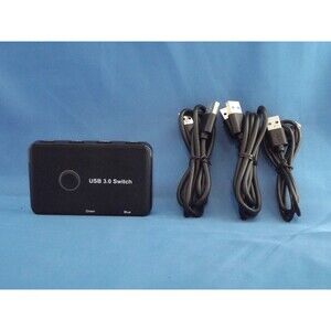 SWITCHER - USB 3.0 Switch - NEW - All Cables - Open Box